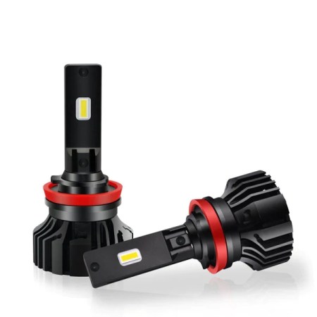 Headlights LED 4 sides Black H8/H9/H11